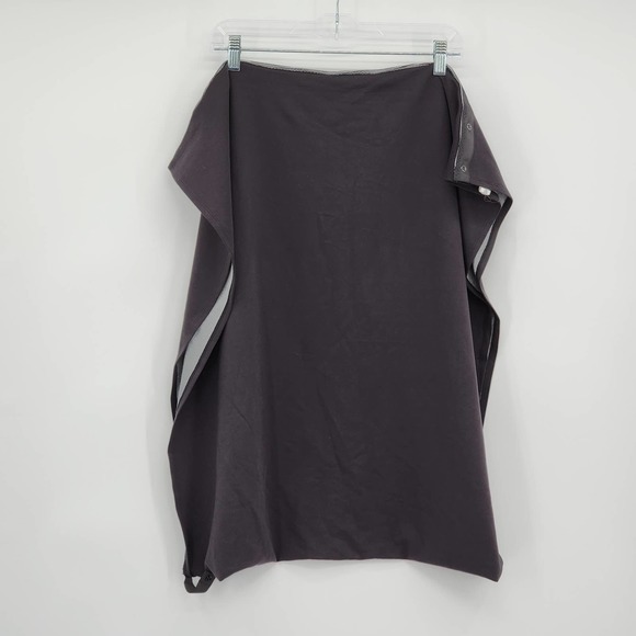 Lululemon Vinyasa Infinity Scarf Wrap Black Snap Closure - Picture 2 of 9